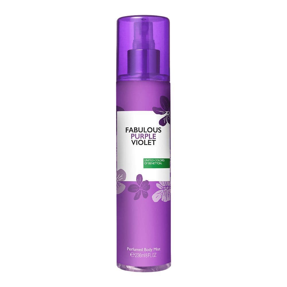 Benetton Fabulous Purple Violet Body Mist 236Ml