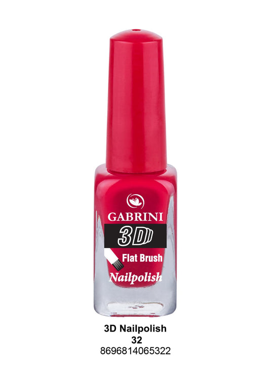 Gabrini 3D Nail Polish # 32 - Premium Nail Polish from Gabrini - Just Rs 475! Shop now at Cozmetica