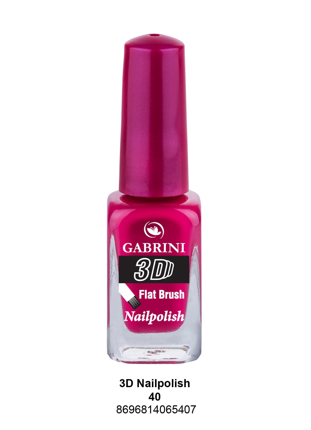 Gabrini 3D Nail Polish # 40 - Premium Nail Polish from Gabrini - Just Rs 475! Shop now at Cozmetica