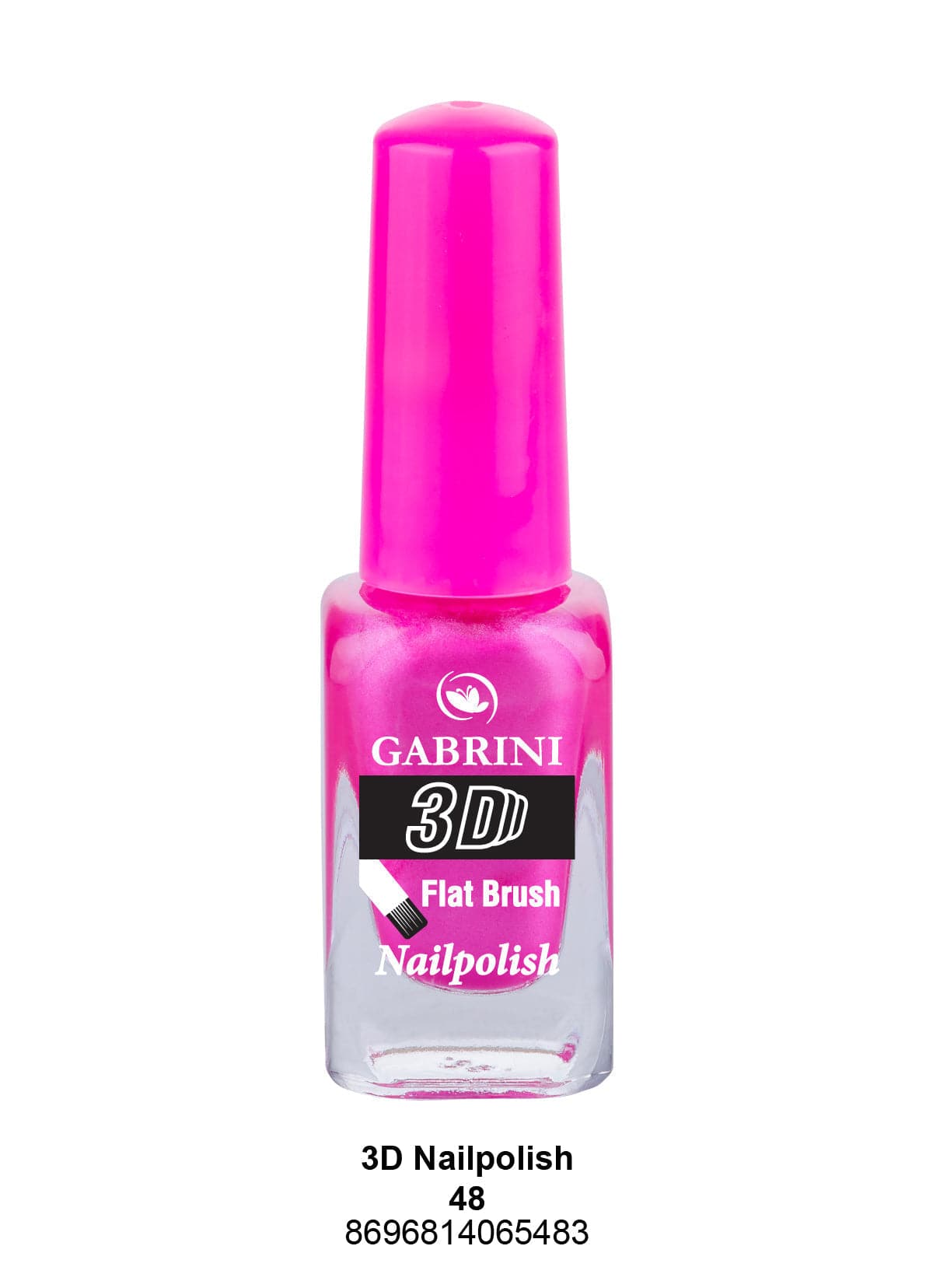 Gabrini 3D Nail Polish # 48 - Premium Nail Polish from Gabrini - Just Rs 475! Shop now at Cozmetica