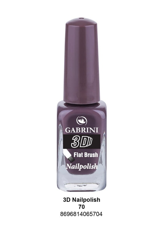 Gabrini 3D Nail Polish # 70 - Premium Nail Polish from Gabrini - Just Rs 475! Shop now at Cozmetica