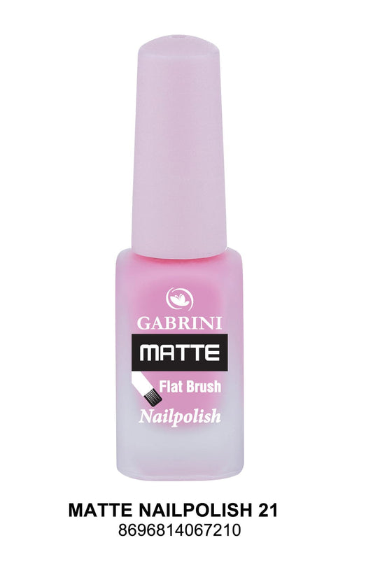 Gabrini Matte Nail Polish # 21 - Premium Nail Polish from Gabrini - Just Rs 475! Shop now at Cozmetica