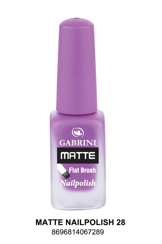 Gabrini Matte Nail Polish # 28 - Premium Nail Polish from Gabrini - Just Rs 475! Shop now at Cozmetica