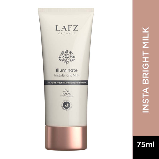 Lafz Illuminate Instant Bright Milk Fairness Cream - Premium Gel / Cream from Lafz - Just Rs 2860! Shop now at Cozmetica