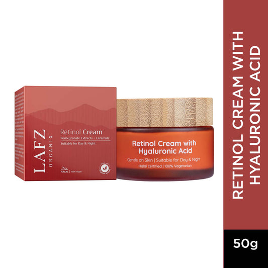 Lafz Organix Retinol Cream Pomegranate Day & Night - Premium Gel / Cream from Lafz - Just Rs 3355! Shop now at Cozmetica