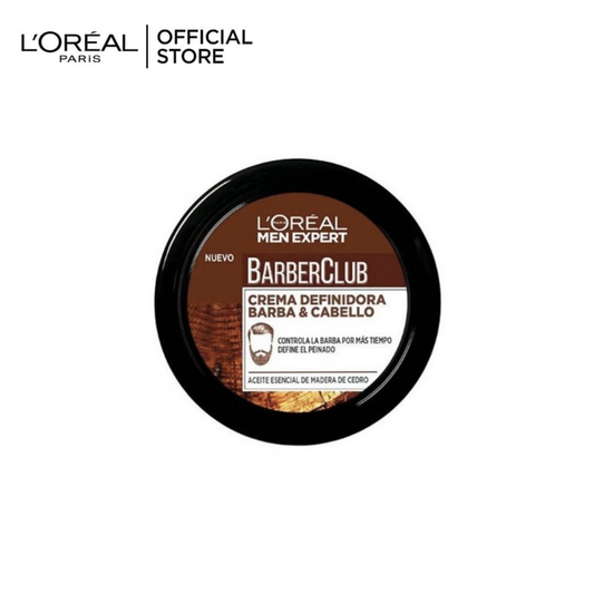 L'Oreal Men Expert Beard Hair Styling Cream Barber club - Premium Hair Styling Products from Loreal Men Expert - Just Rs 999! Shop now at Cozmetica