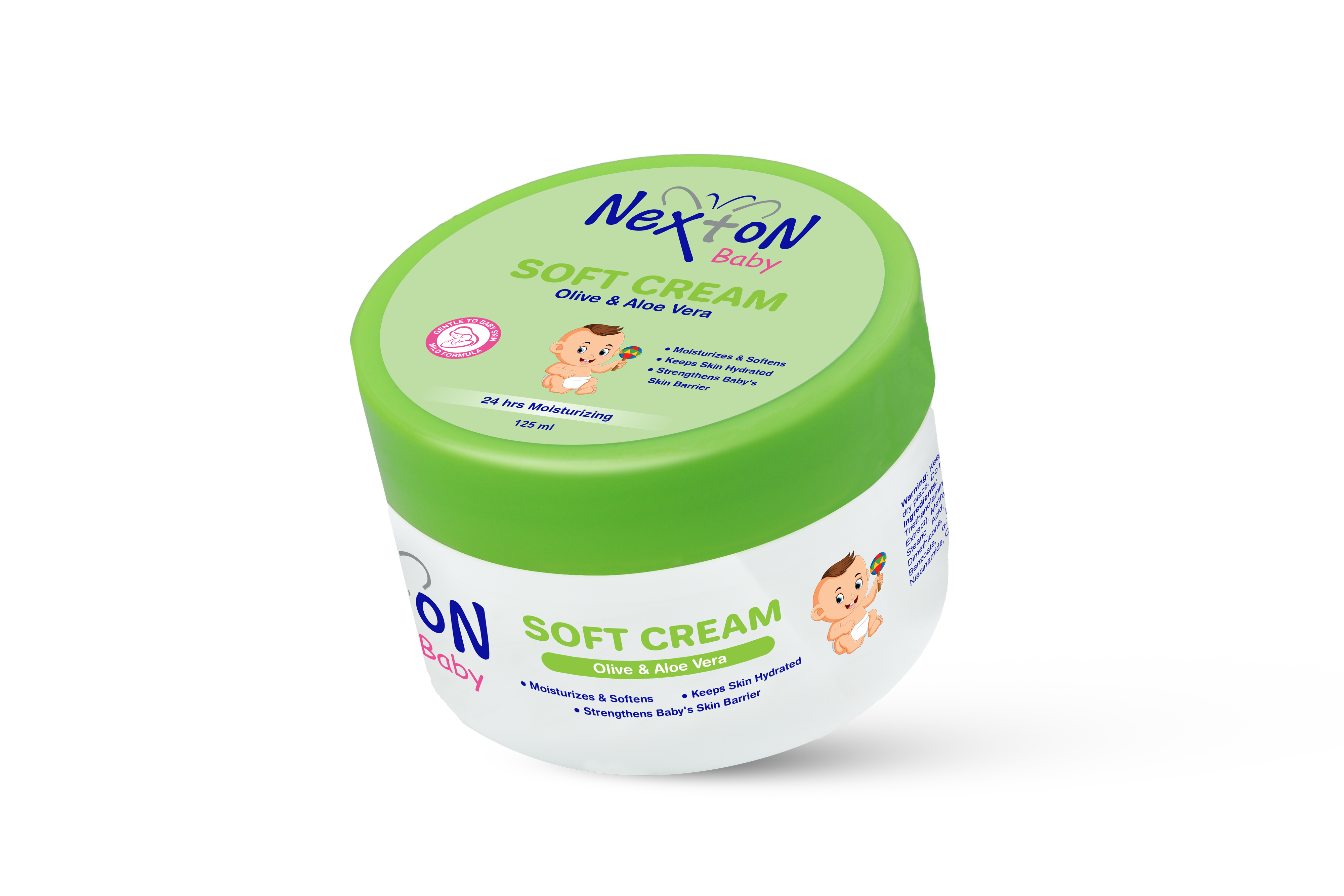 Nexton Baby Soft Cream Olive And Alovera - Premium Gel / Cream from Nexton - Just Rs 499! Shop now at Cozmetica