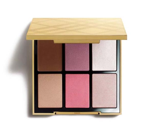 Burberry Essentials Glow Palette Sculpt, Blush & Highlight 02 Medium To Dark