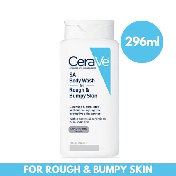 CeraVe SA Body Wash For Rough & Bumpy Skin - 296ml - Premium Body Wash from CeraVe - Just Rs 5466! Shop now at Cozmetica