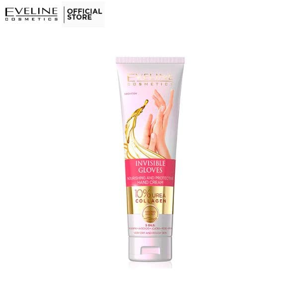 Eveline Hands Cream Invisible Gloves 100ml - Premium Gel / Cream from Eveline - Just Rs 825! Shop now at Cozmetica