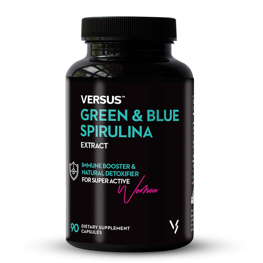 Versus Green & Blue Spirulina - Premium Vitamins & Supplements from VERSUS - Just Rs 1700! Shop now at Cozmetica