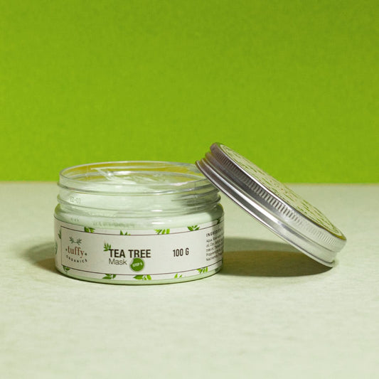 Tea Tree Clay Mask - Premium  from Tuffy Organics - Just Rs 810! Shop now at Cozmetica