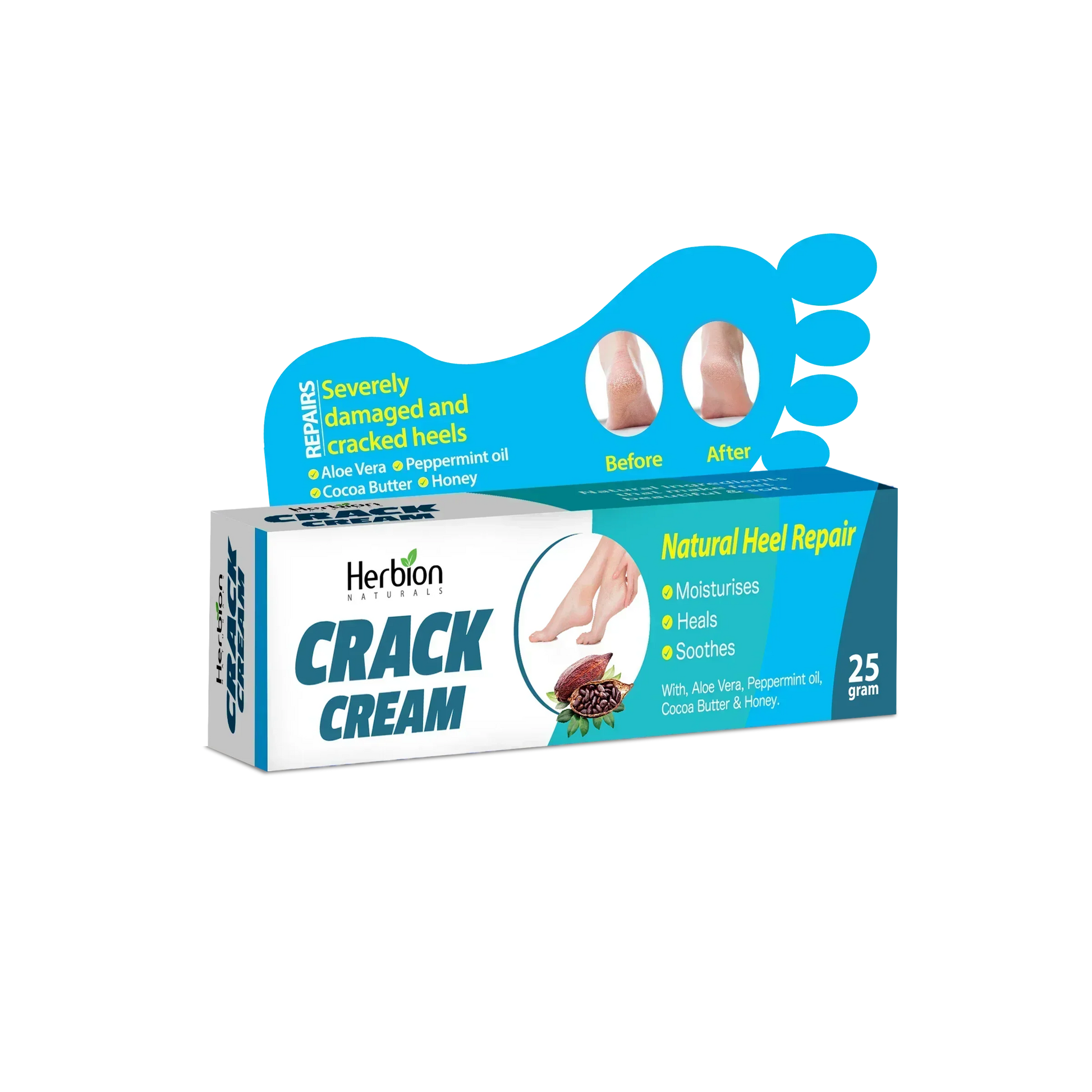 Herbion Crack Cream - Premium Gel / Cream from Herbion - Just Rs 200! Shop now at Cozmetica