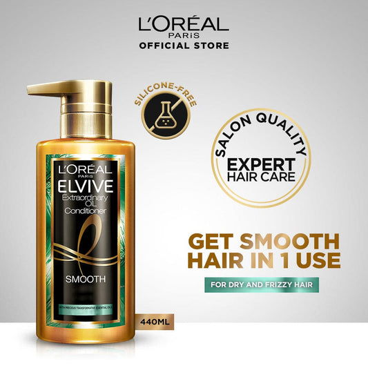 L'Oreal Paris Elvive Extraordinary Oil Conditioner - 440ml - Premium Shampoo from Elvive - Just Rs 2302.00! Shop now at Cozmetica