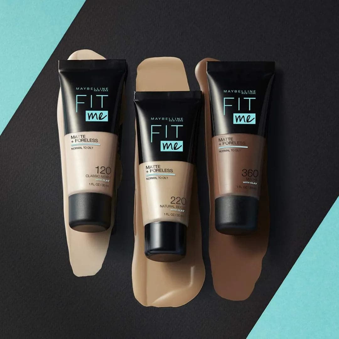 Maybelline New York Fit Me Matte & Poreless Foundation - 18ml - Premium Foundations & Concealers from Maybelline - Just Rs 1199! Shop now at Cozmetica