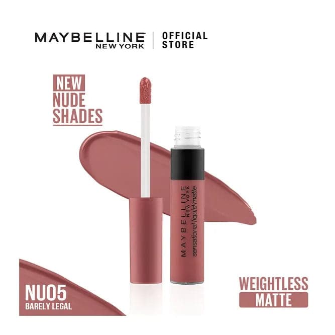 Maybelline New York Sensational Liquid Matte Lipstick - Premium Lipstick from Maybelline - Just Rs 1274! Shop now at Cozmetica