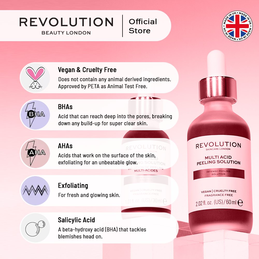 Revolution Skincare Multi Acid Peeling Solution - 30ml