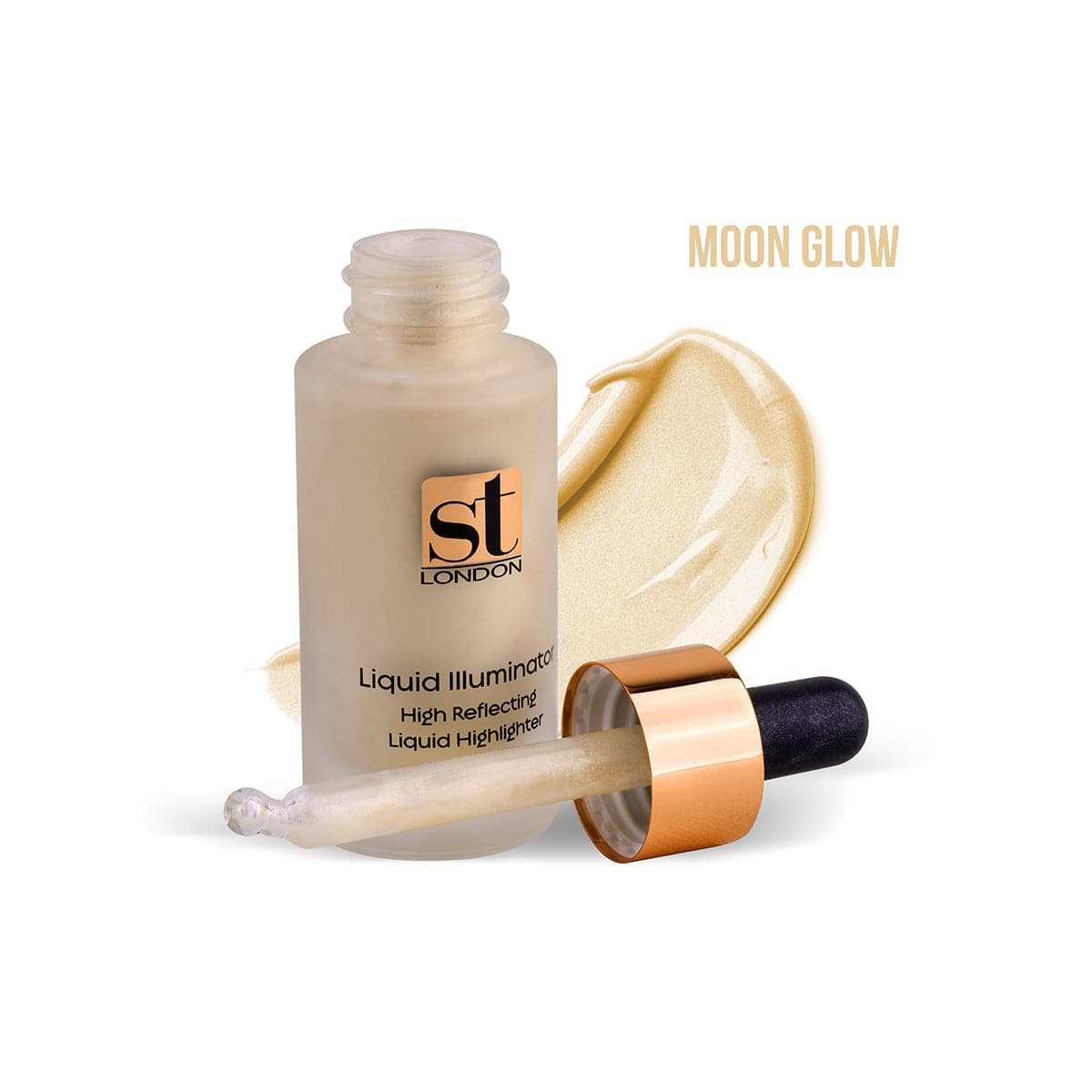 ST London Liquid Illuminator Highlighter Moon Glow - Premium Health & Beauty from St London - Just Rs 3250.00! Shop now at Cozmetica