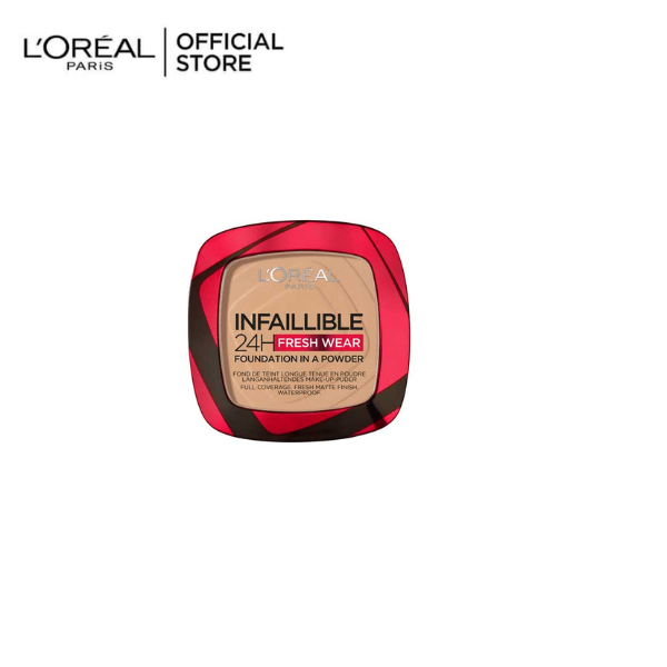 L'Oreal Paris Powder Makeup Infaillible Fresh Wear 140 Golden Beige - Premium Foundation from Loreal Makeup - Just Rs 3909! Shop now at Cozmetica