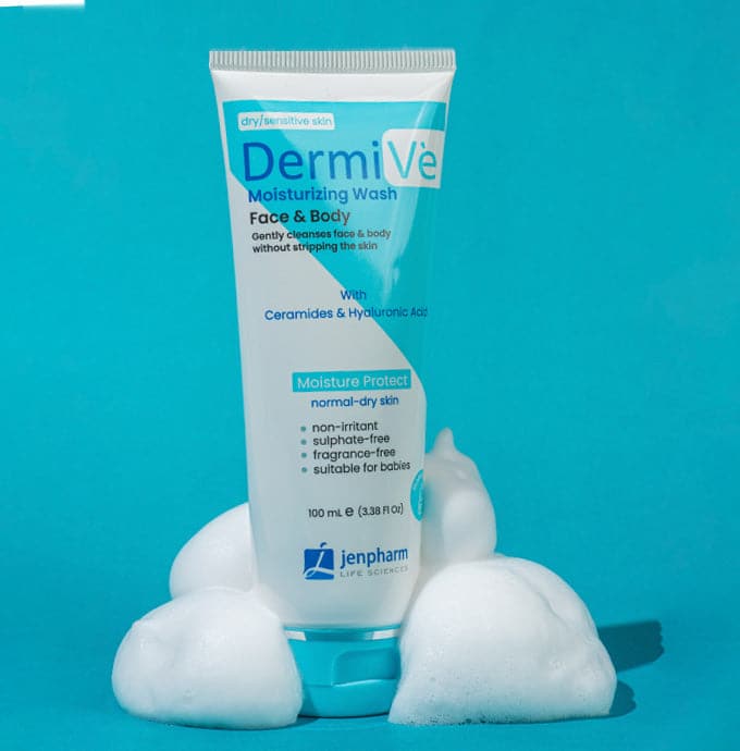 Jenpharm Dermive Moisturizing Wash - Premium Lotion from Jenpharm - Just Rs 1198! Shop now at Cozmetica