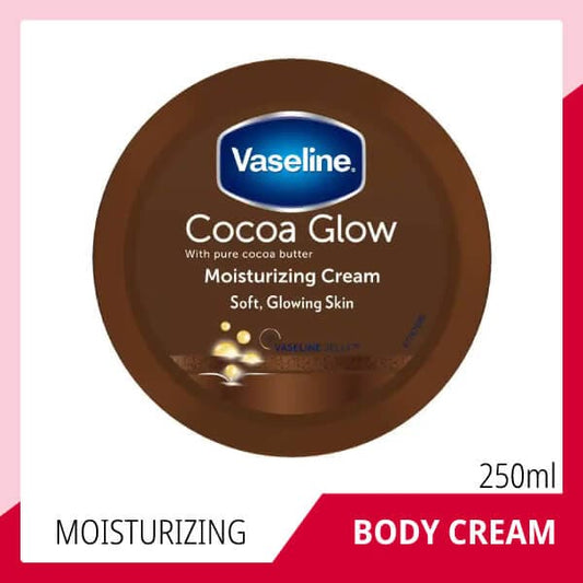 Vaseline Cocoa Glow Body Cream - 250ml - Premium Health & Beauty from Vaseline - Just Rs 699.00! Shop now at Cozmetica