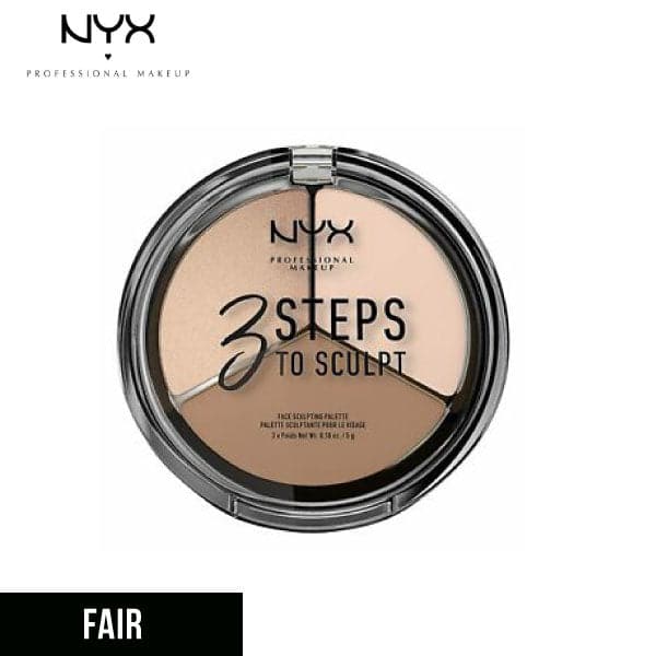 Nyx 3 Steps Face Sculpting Palette - Premium Blushes & Bronzers from NYX - Just Rs 2378! Shop now at Cozmetica