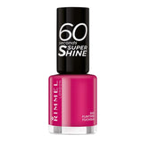 Rimmel 60 Seconds Super Shine Nail Polish - 323 Funtime Fuchsia