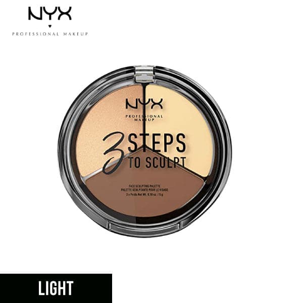 Nyx 3 Steps Face Sculpting Palette - Premium Blushes & Bronzers from NYX - Just Rs 2378! Shop now at Cozmetica