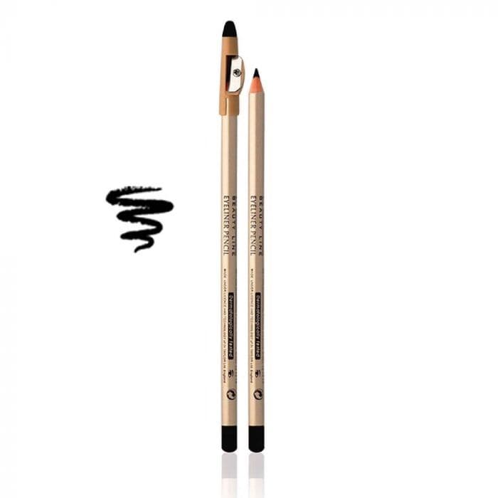 Eveline Eyeliner Pencil With Sharpener - Black