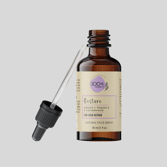 100% Wellness Co Restore Face Serum - Premium  from 100% Wellness Co - Just Rs 2540! Shop now at Cozmetica