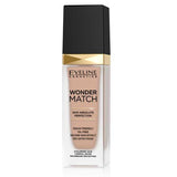 Eveline Wonder Match Foundation 15 Natural 30Ml - Premium  from Eveline - Just Rs 3895.00! Shop now at Cozmetica