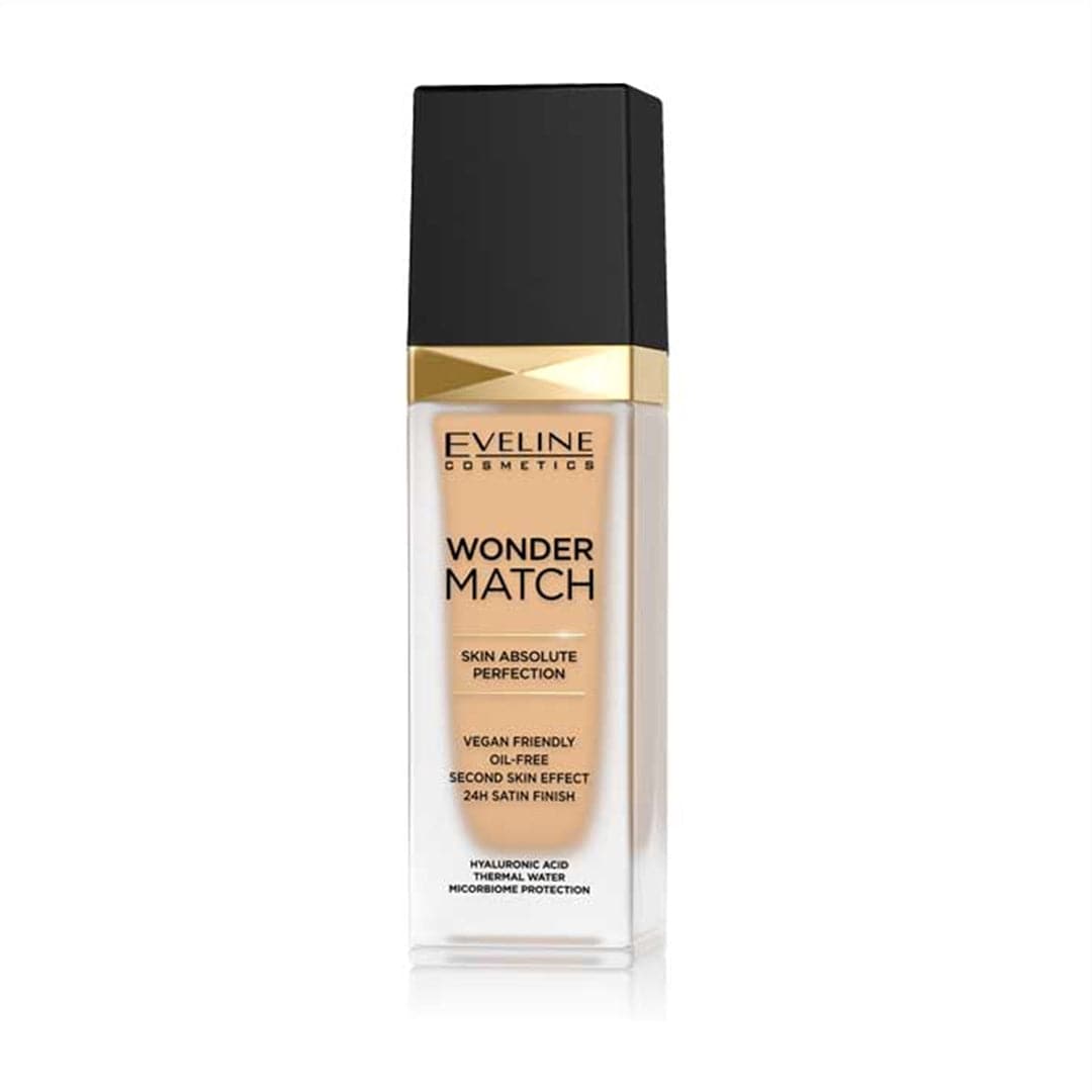 Eveline Cosmetics Wonder Match Foundation 20 Medium Beige - 30ml